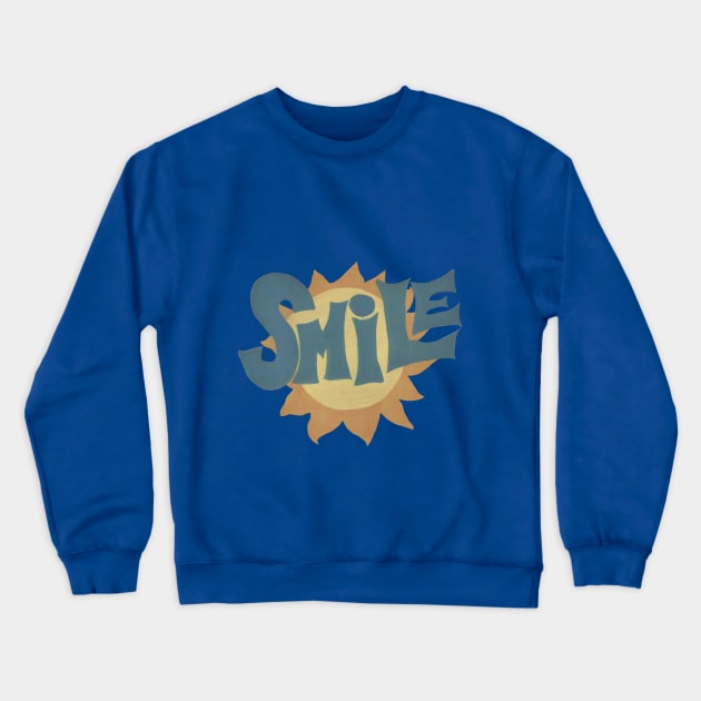 SMiLE! Brian Wilson cover Crewneck Sweatshirt by CaptainHaddock